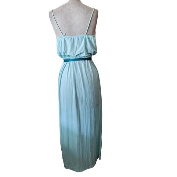 Vintage Light Blue Dress and Short Sleeve Duster Set Size Small - Picture 7 of 7